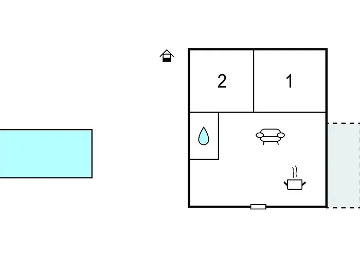 Apartment Cozy In With Outdoor Swimming Pool